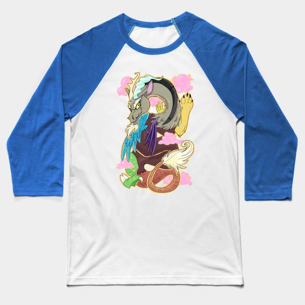 Discord Baseball T-Shirt by SophieScruggs